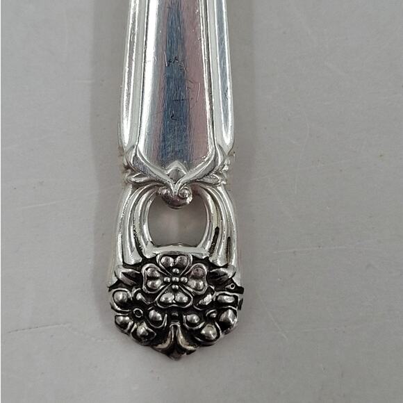 Rogers Brothers Silver Plate Eternally Yours Coquette 4 Teaspoons 2 - Picture 8 of 10
